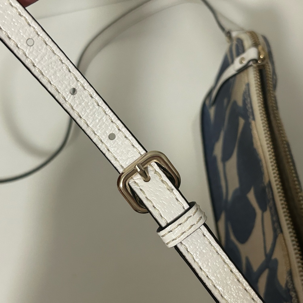 SOLD - Kate Spade Wellesley Leaves Hanna Hyacinth Crossbody - Picture 10 of 11